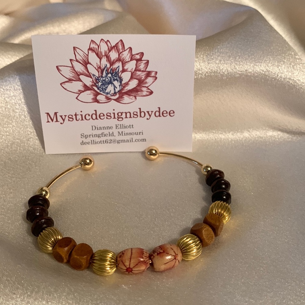 Handcrafted cuff bracelet